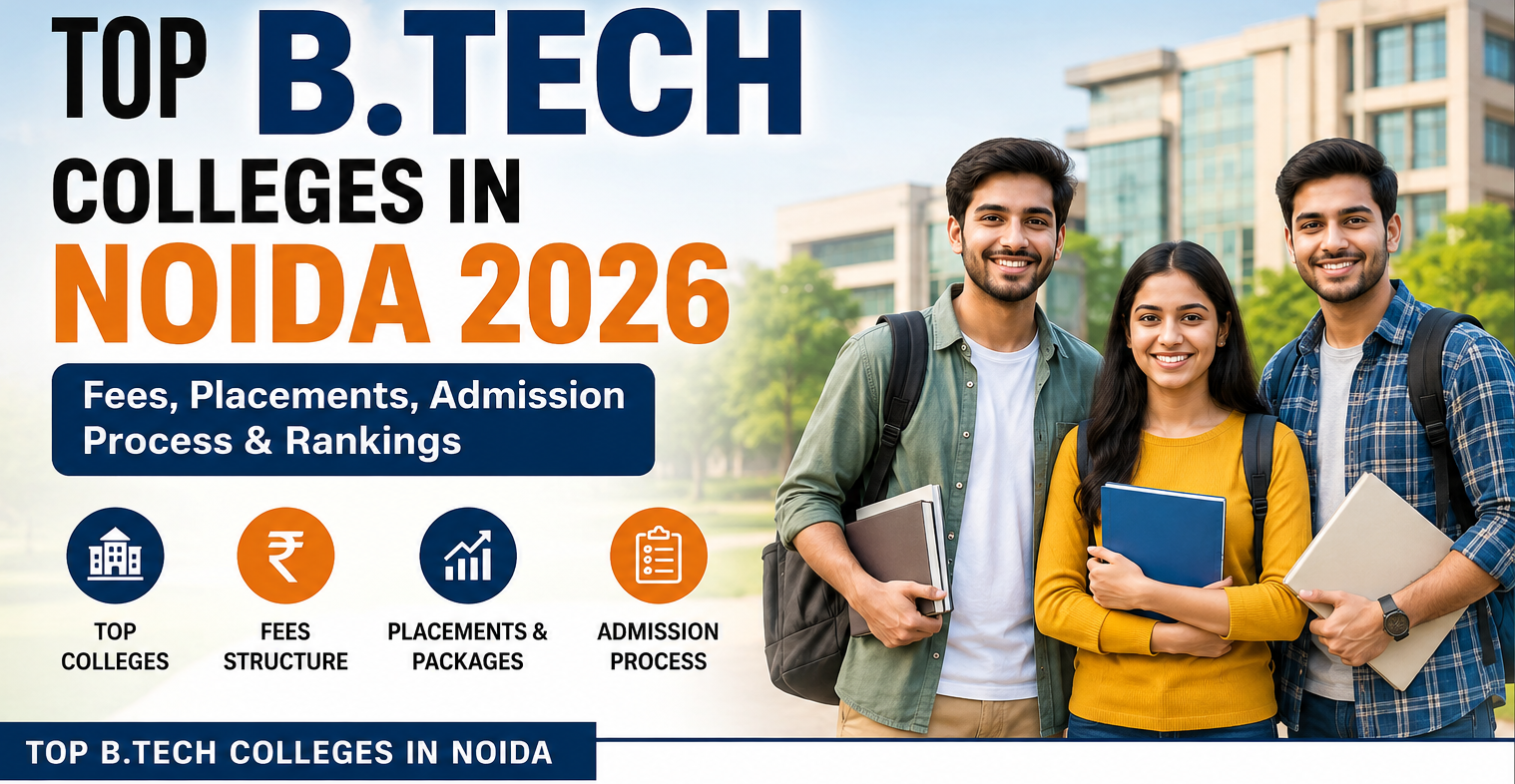 Top B.Tech Colleges in Noida 2026: Fees, Placements, Admission Process and Rankings